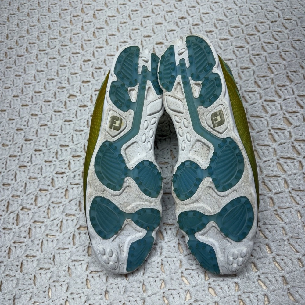 FootJoy Golf Shoes Multicolor Soft Cleats Men 9 M Low Top Greens Course PGA Club - Picture 7 of 11